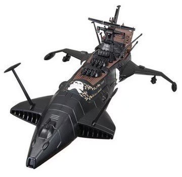 SGM-20 Space Pirate Captain Harlock Arcadia Black ver. by Aoshima (Miracle House) (ของใหม่เปิดเช็ค)