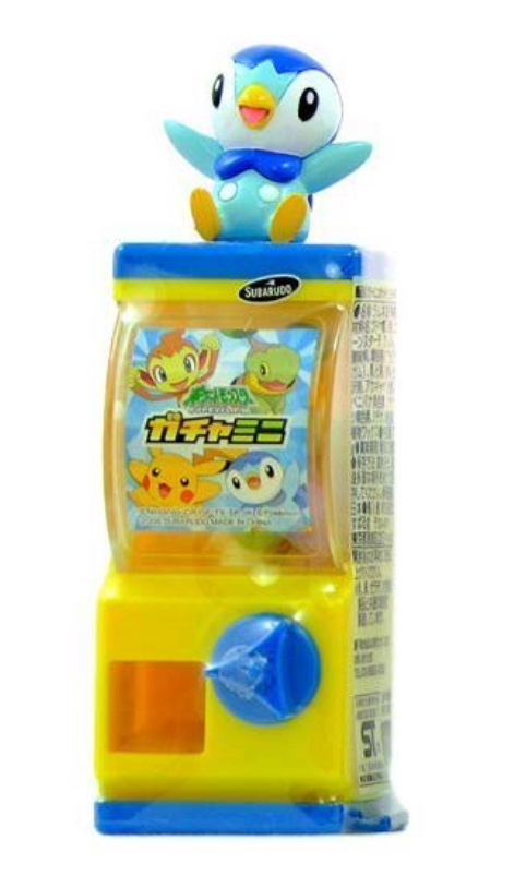 Pokemon MINI GACHA Pokemon Capsule Toy Vending Machine With Candy by ApexT (Set of 4)