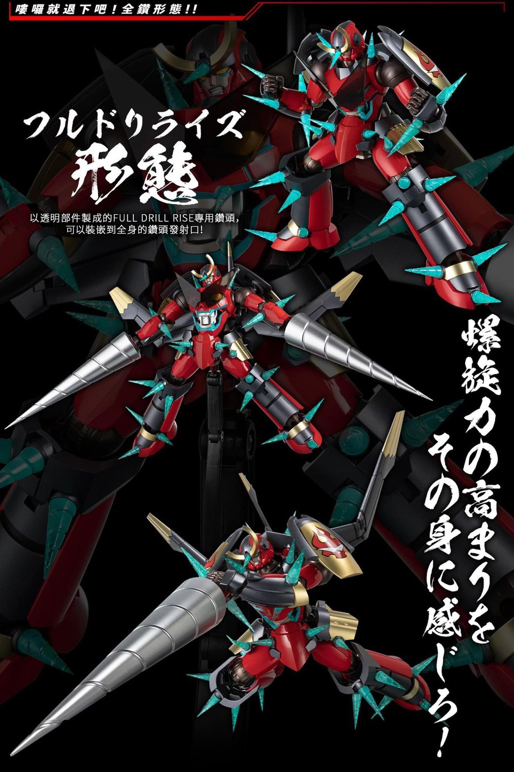 RIOBOT Transform・Combine Gurren Lagann by Sentinel