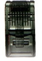 LINK CAT 5E RJ45 PLUG (ตัวผู้), Crystal BLACK บรรจุ 10 ตัว/Pkg