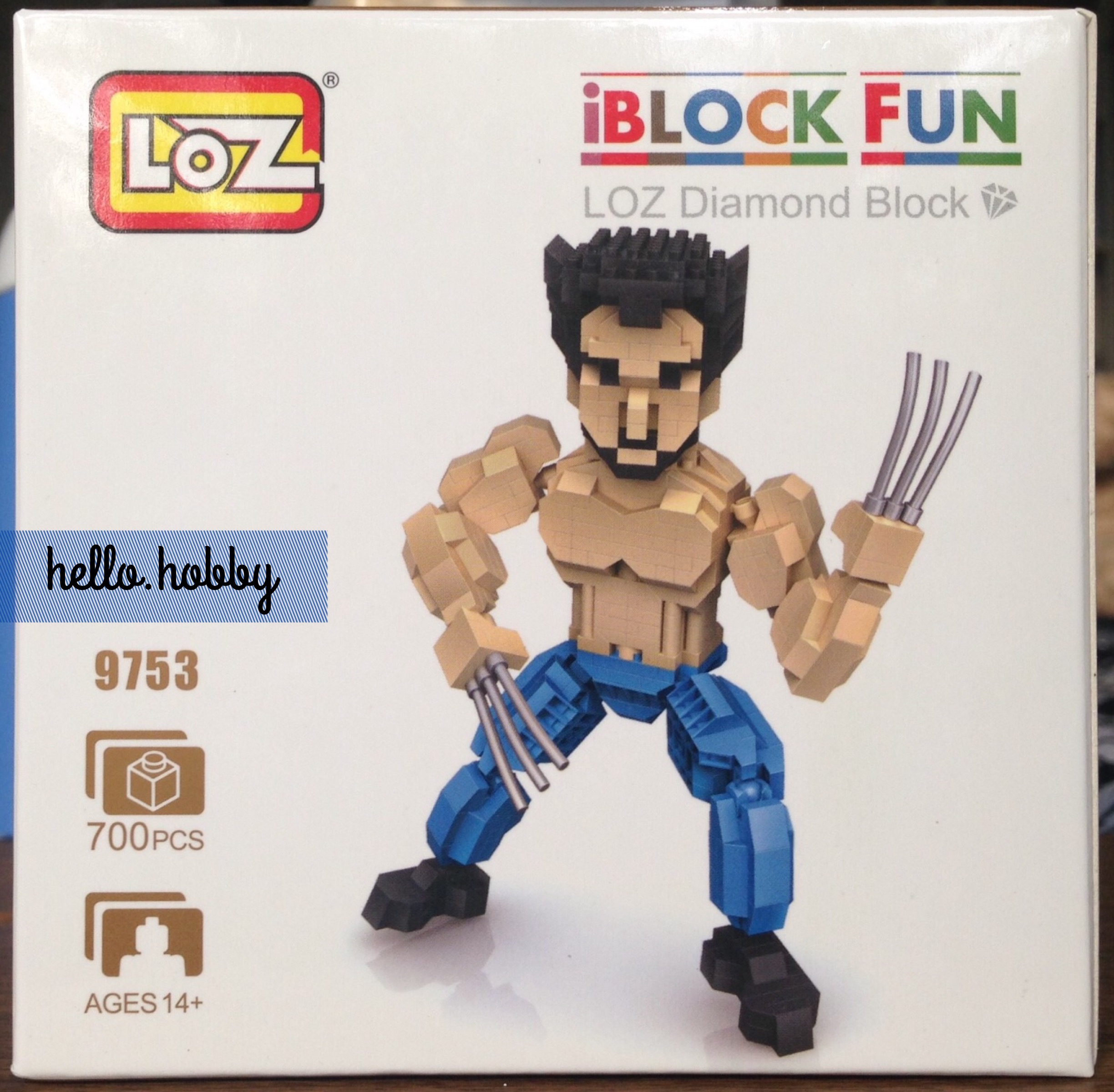 Loz 9753 X-Men Wolverine 700pcs