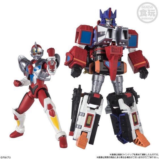 PRE-ORDER : Super Mini Pla - GridMan, God Zenon, Thunder Gridman