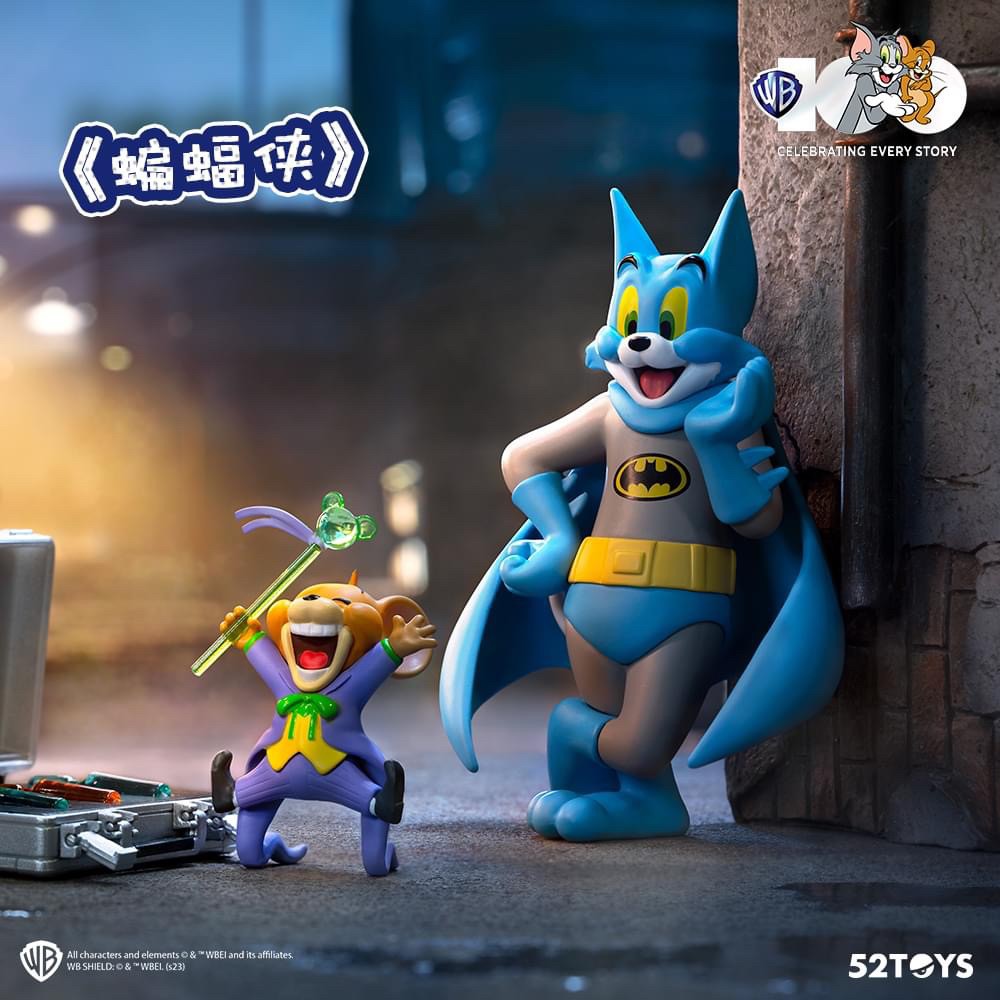 Tom & Jerry x Warner Bros. 100th Anniversary Series by 52Toys