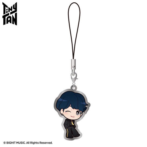 PRE-ORDER : TinyTAN Metal Charm Strap Butter