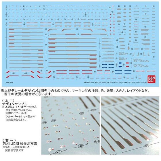 PRE-ORDER : MG 1/100 FREEDOM GUNDAM VER 2.0 (FULL BURST MODE SPECIAL COATING VER) PLASTIC MODEL