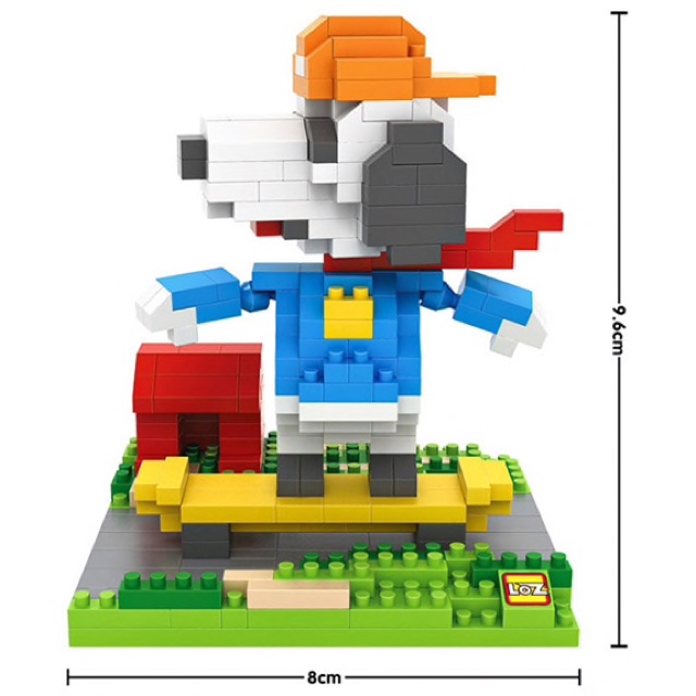 LOZ 9524-9527 Snoopy Set