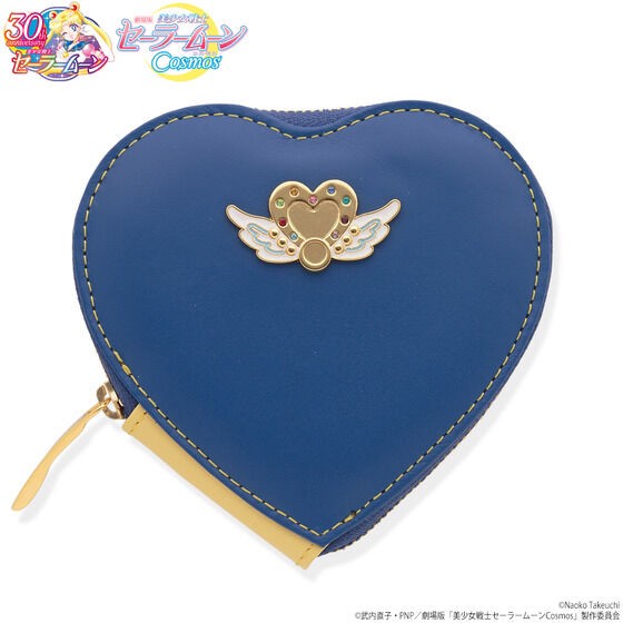 PRE-ORDER : Movie version "Pretty Guardian Sailor Moon Cosmos" Leather Accessory Series Heart Coin Case