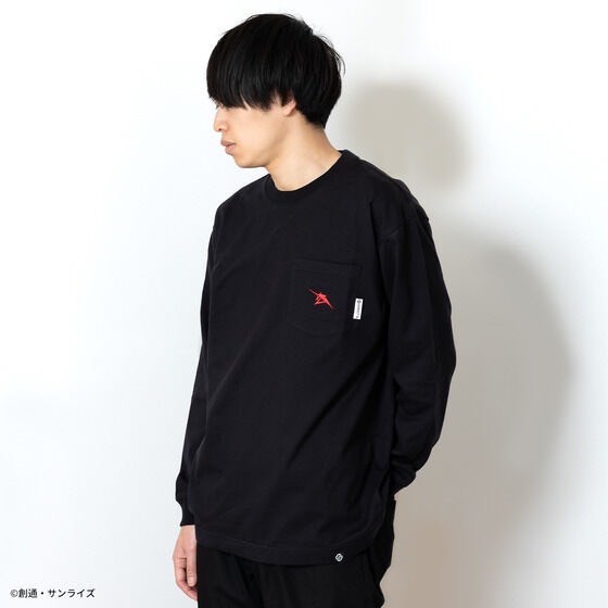 PRE-ORDER : STRICT-G "Mobile Suit Gundam Char's Counterattack" Long Sleeve Pocket T-shirt