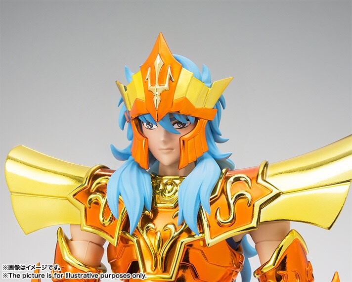 Saint Seiya Saint Cloth Myth EX Sea Emperor Poseidon Imperial Throne Set by Bandai