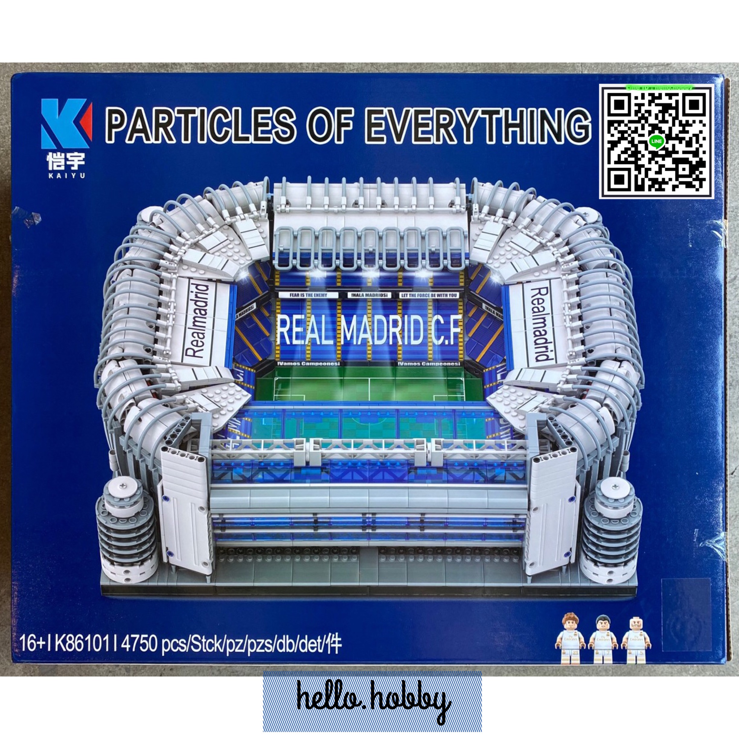 Kaiyu K 86101 Real Madrids 4750pcs (มีไฟ)