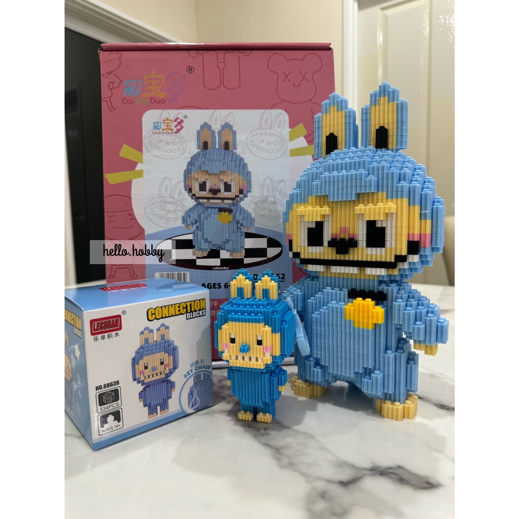 Caibaoduo 39050 - 39055 Art Toy - Popmart - Labubu Macaron