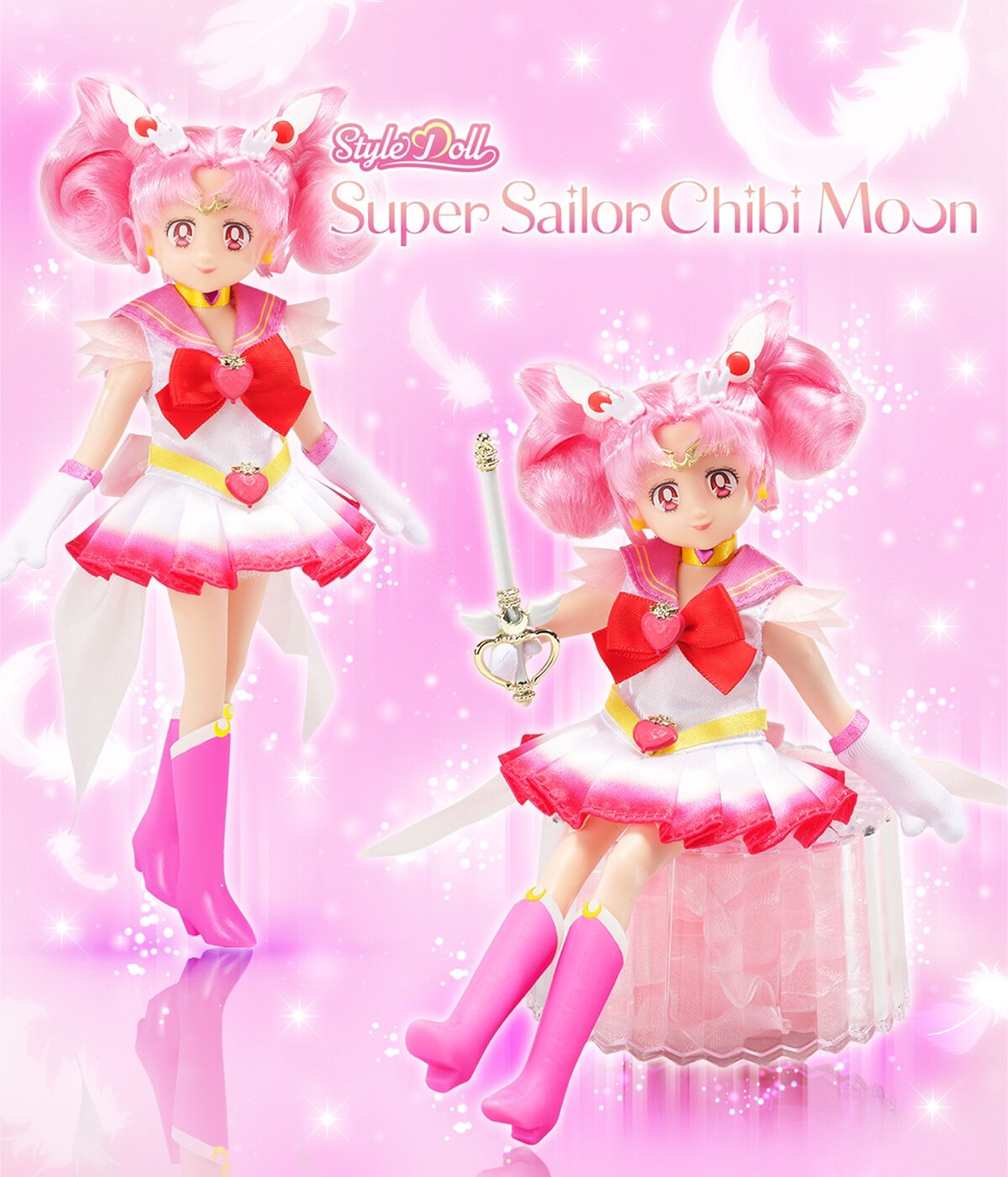 PRE-ORDER : Movie version "Bishoujo Senshi Sailor Moon Eternal" StyleDoll Super Sailor Chibi Moon