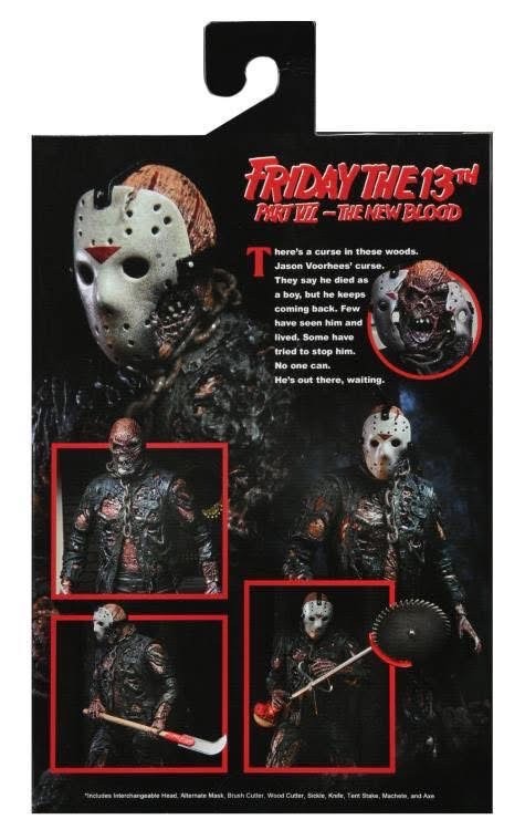 Pre-order : Friday the 13th Ultimate Part 7 (New Blood) Jason Voorhees 7″ Scale Action Figure by NECA (Reissue)