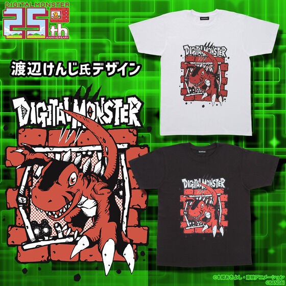 PRE-ORDER : Digital Monster 25th Anniversary Design T-shirt