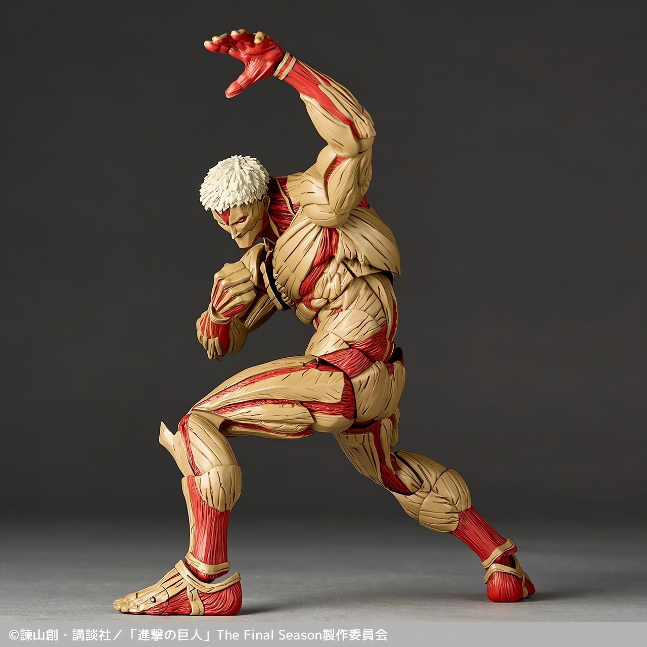 Pre-order : Revoltech Amazing Yamaguchi Attack on Titan Armored Titan by Kaiyodo