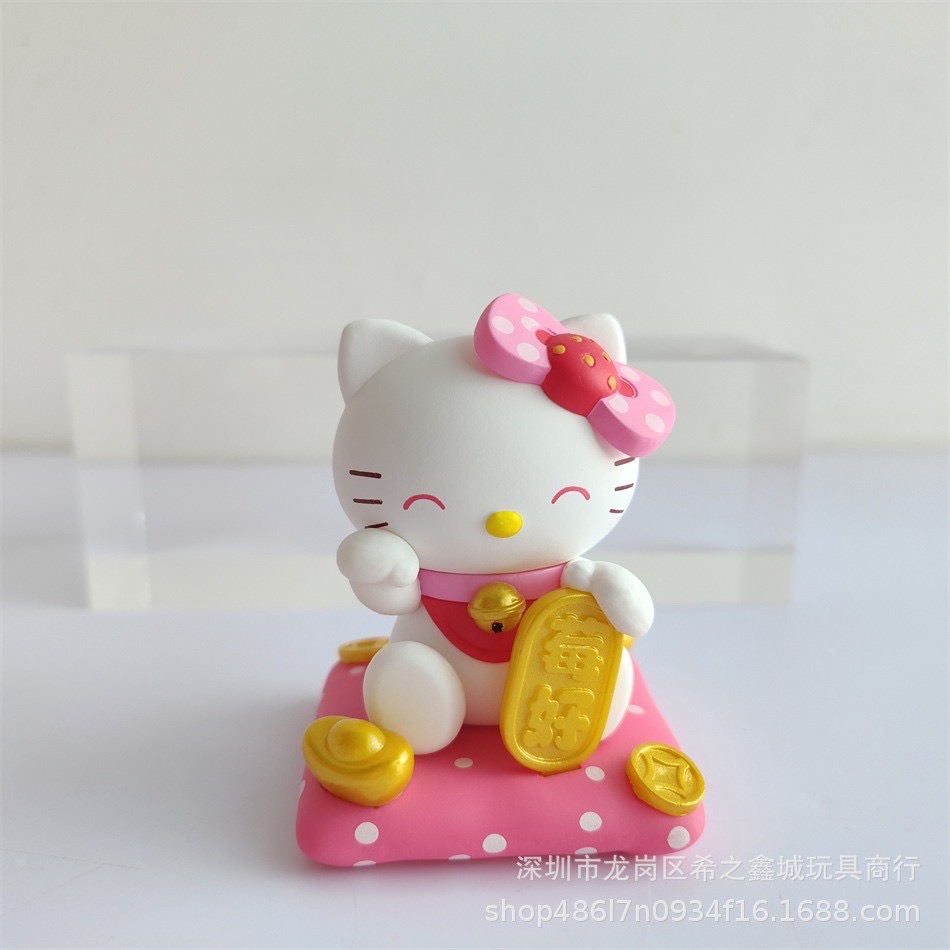 โมเดลคิตตี้กวัก Sanrio - Hello Kitty Lucky and Rich Series (Set of 6)