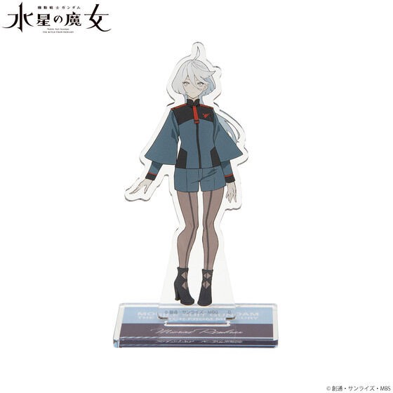 PRE-ORDER : Mobile Suit Gundam The Witch from Mercury Illustration by Mr. Mogumo Acrylic Stand