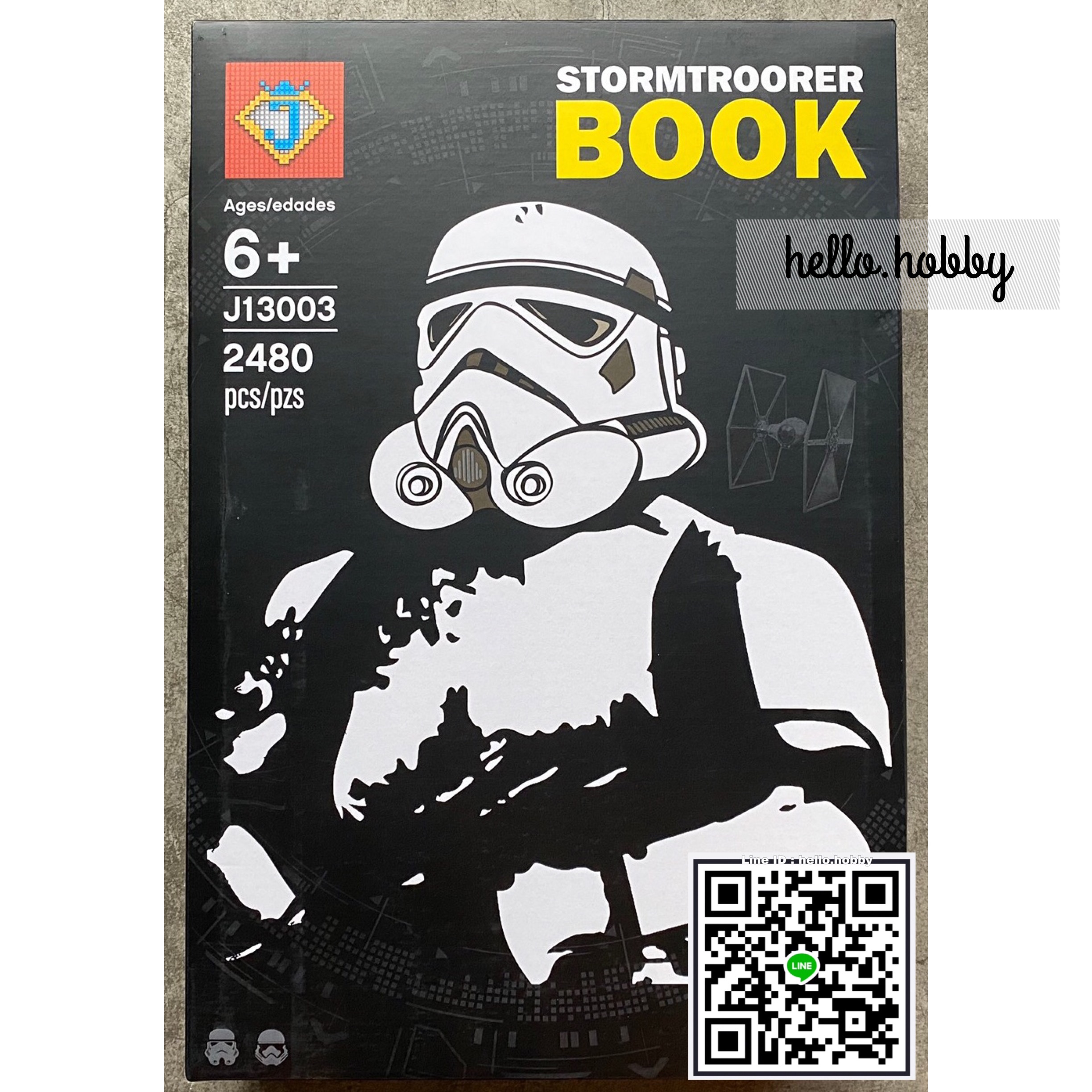 J 13003 Star Wars Stormtrooper Book 2480pcs