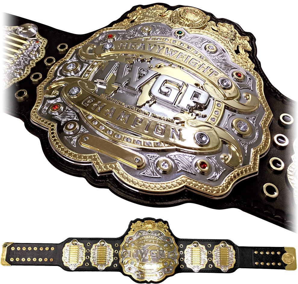 Pre-order : NEW JAPAN PRO-WRESTLING 4th Generation IWGP Heavyweight Championship Replica Belt 50th Anniversary Model (Standard Edition) by 16 directions