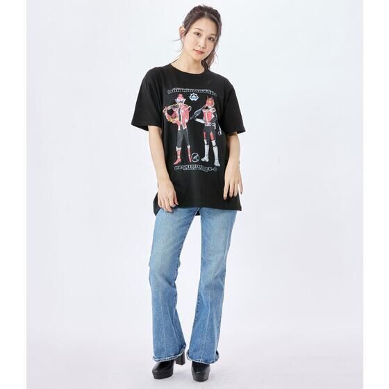 PRE-ORDER : Avataro Sentai Donbrothers x Kamen Rider Den-O T-shirt
