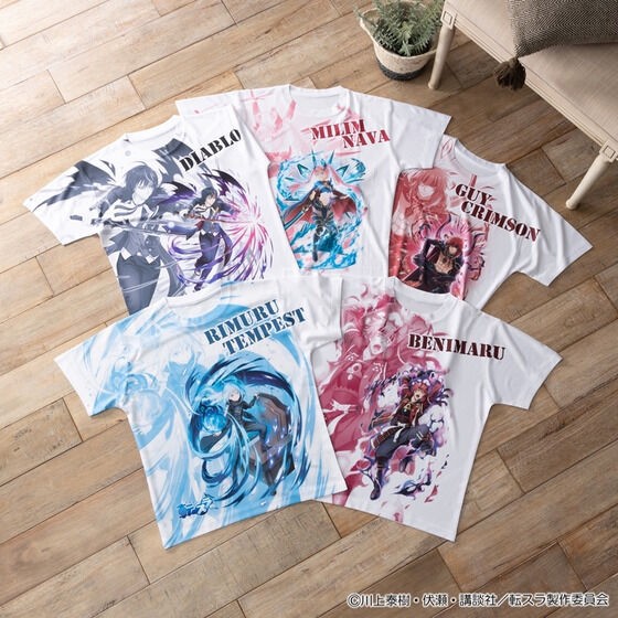 PRE-ORDER : That Time I Got Reincarnated as a Slime: The Saga of How the Demon Lord and Dragon Founded a Nation Full Panel T-shirt