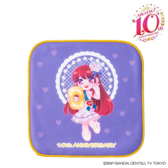 PRE-ORDER : AIKATSU! 10th ANNIVERSARY Mini Towel