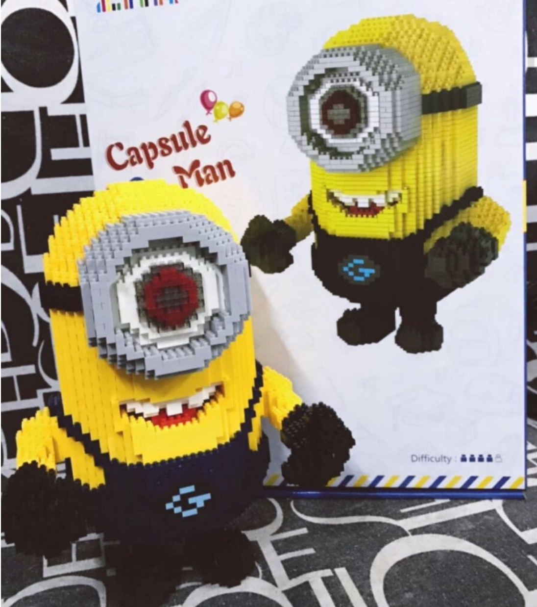 ZRK 7802 Minion Carl 3029pcs
