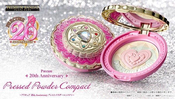 PRE-ORDER : Pretty Cure 20th Anniversary Pressed Powder Compact