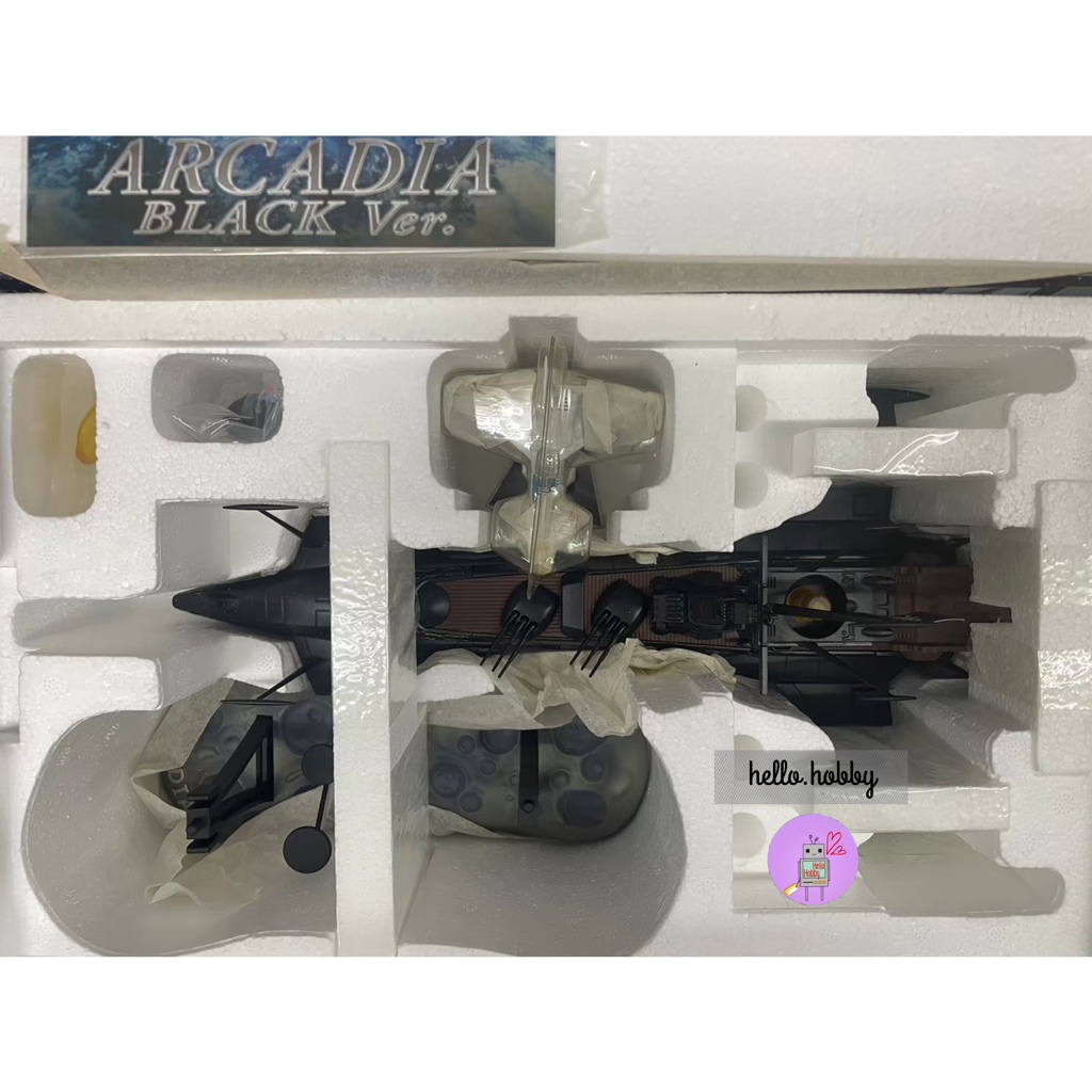 SGM-20 Space Pirate Captain Harlock Arcadia Black ver. by Aoshima (Miracle House) (ของใหม่เปิดเช็ค)