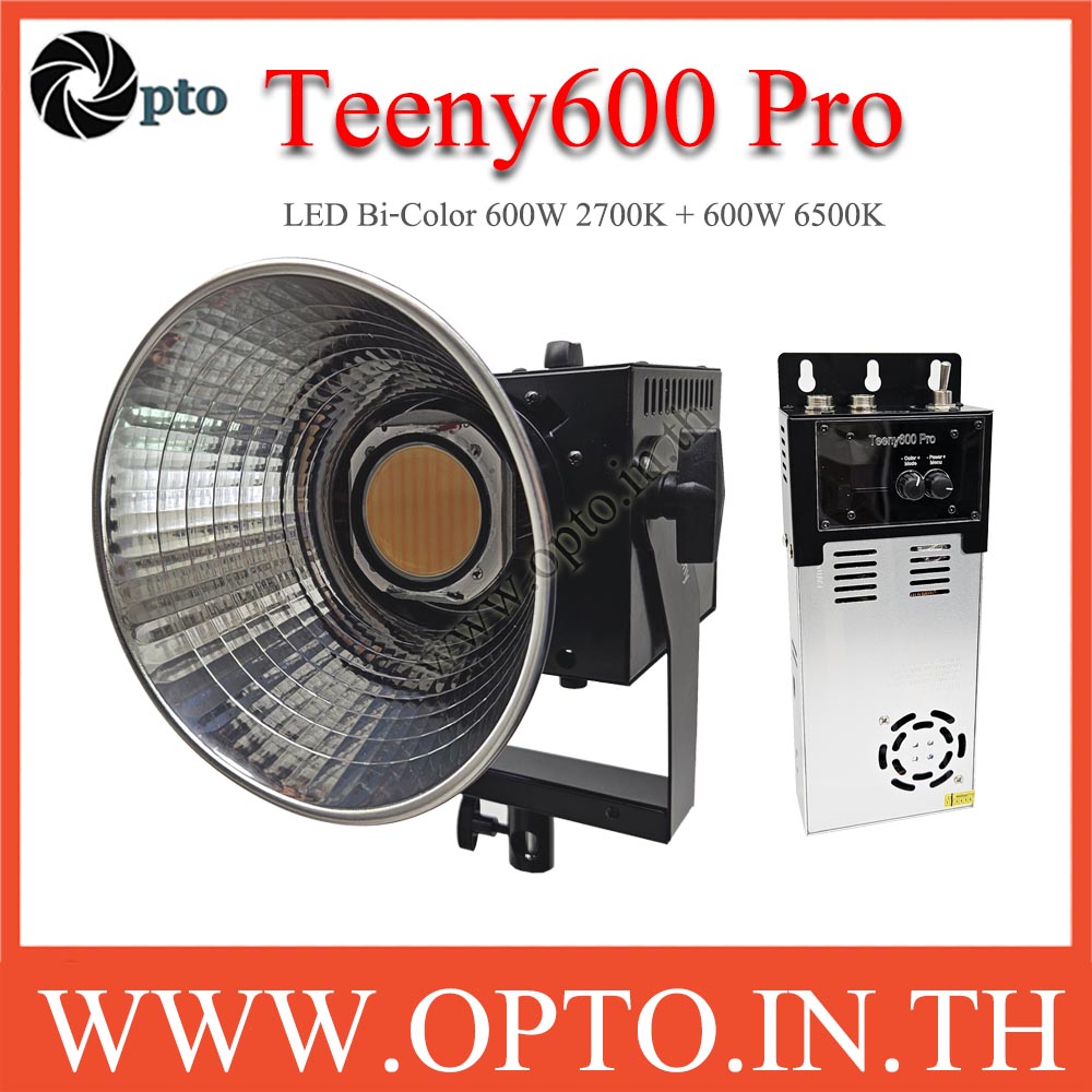 Teeny600 Pro LED Bi-Color 2700K-6500K ไฟLED2สี กำลัง600Wเต็ม