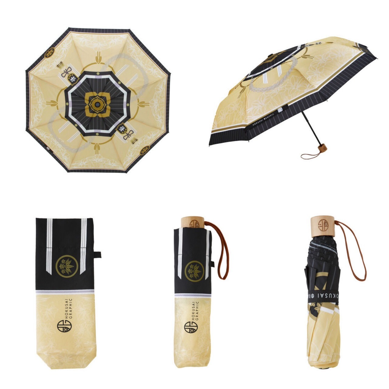 PRE-ORDER : Touken Ranbu ONLINE Hokusai Graphic Folding Umbrella vol.3