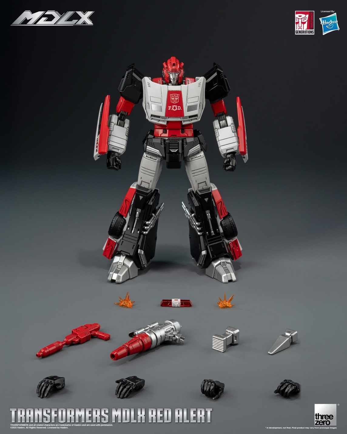 Pre-order : Transformers MDLX Red Alert by Threezero