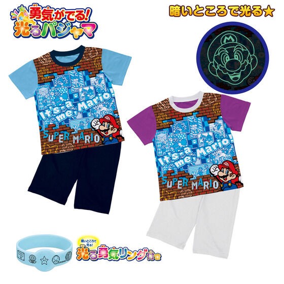 PRE-ORDER : Super Mario Courage! Shining Pajamas