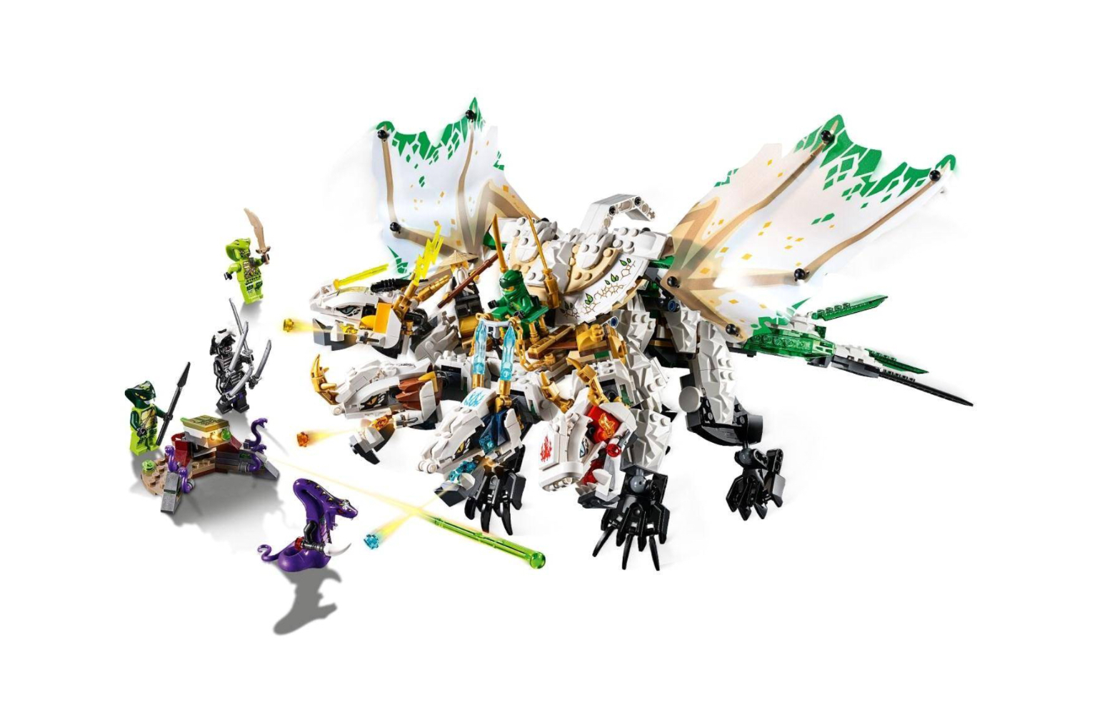 80019 Ninjago The Ultra Dragon 951pcs