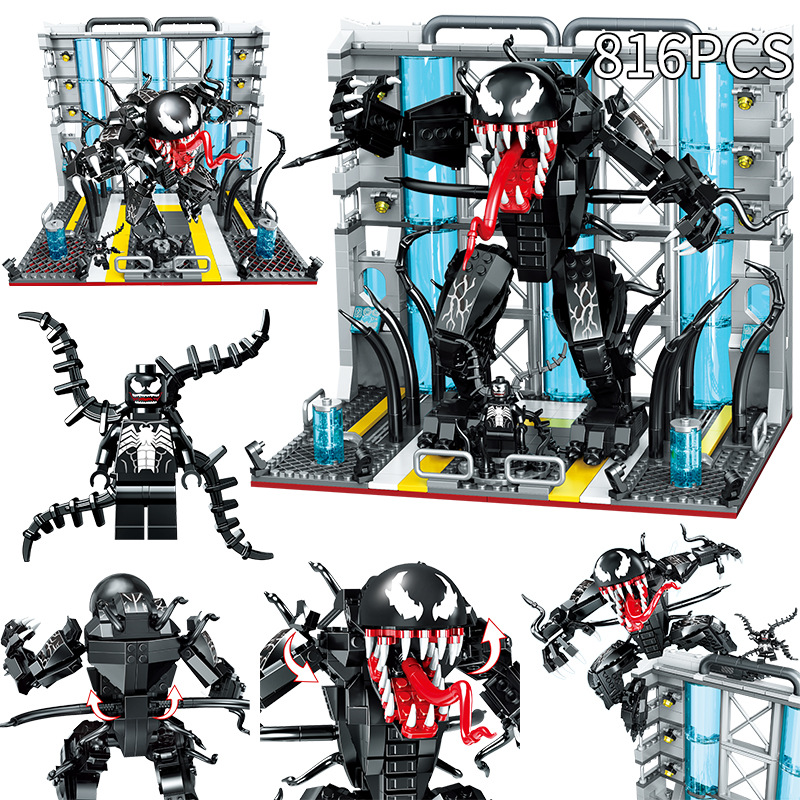 Prck 64072 Spiderman Venom Scene Version 816pcs