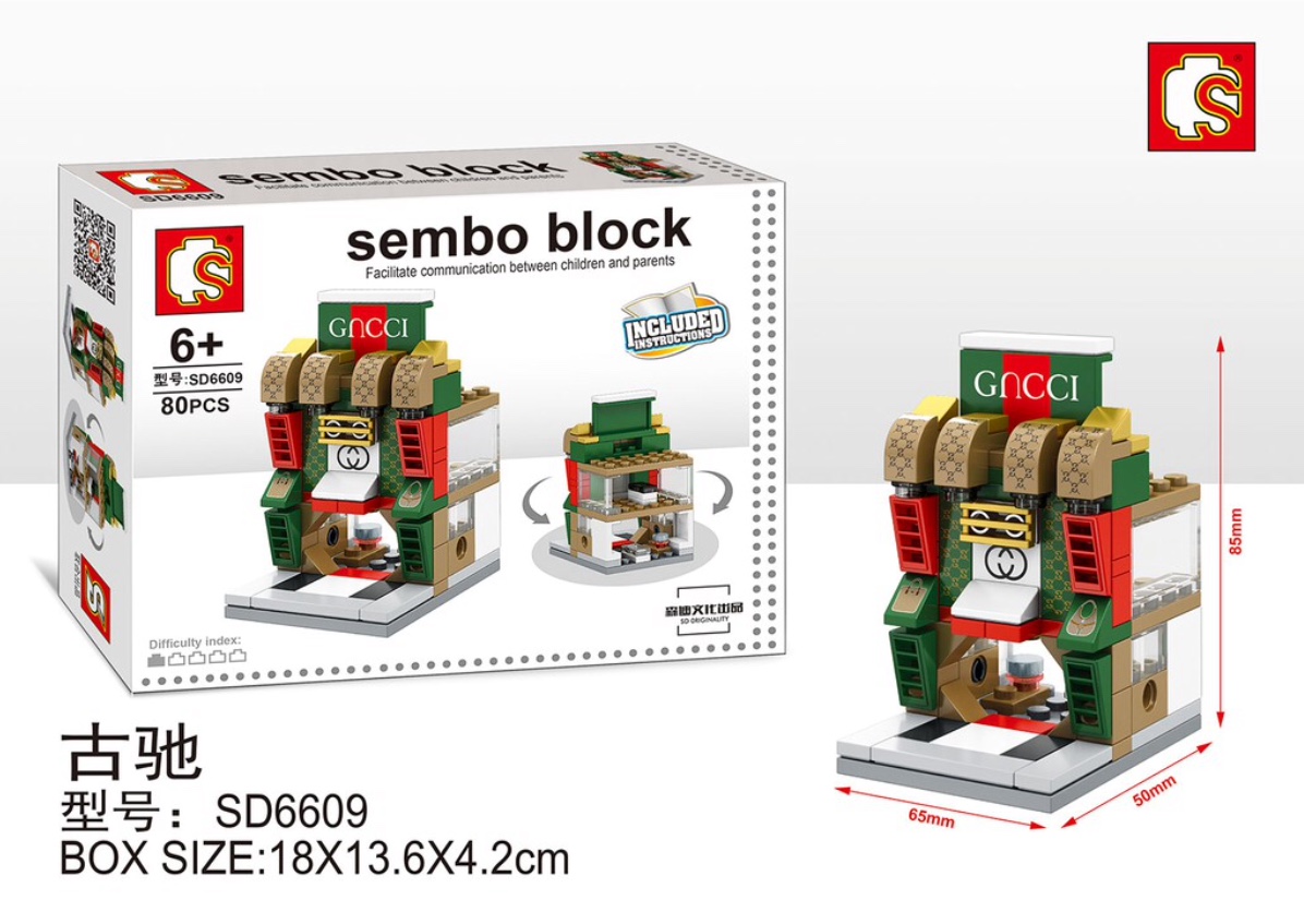 Sembo Block - SD6608-6615 (Set of 8)