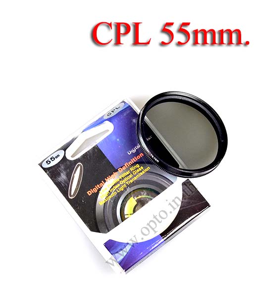 Digital Filter 55mm. CPL Circular Polarizing C-PL