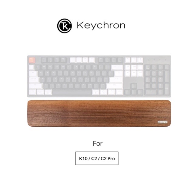 Keychron Wooden Palm rest ของแท้ 100% ที่รองข้อมือแป้นพิมพ์ แบบไม้ สำหรับ K2,K6,K6 Pro,K3,K3 Pro,K7,K7 Pro,S1,K4,K8,K8 Pro,C1,K12,Q4,Q4Pro,V4,Q60,C2,K10,Q1 Pro,Q1,Q2,V2,Q6,V6,K10 Pro
