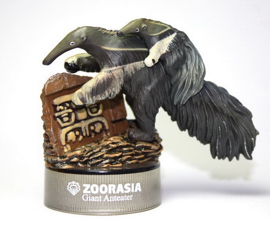 งานฝา กาชาปอง Yokohama Zoo Zoorasia Lunch Jungle Cracker Bottle Cap Trading Figure Collection by Kaiyodo (Set of 9)