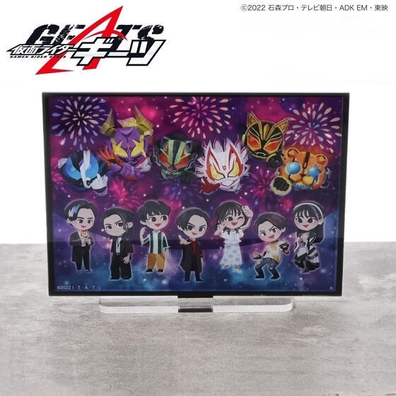 PRE-ORDER : Kamen Rider Geats Luminous Acrylic Stand Fireworks Pattern