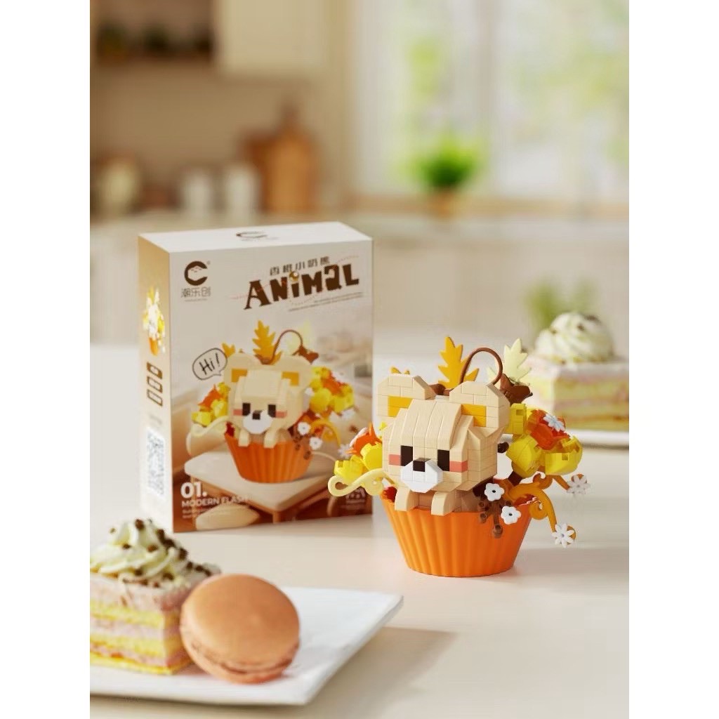 CLC Animal Cupcake ( สัตว์น้อยในกระถาง )