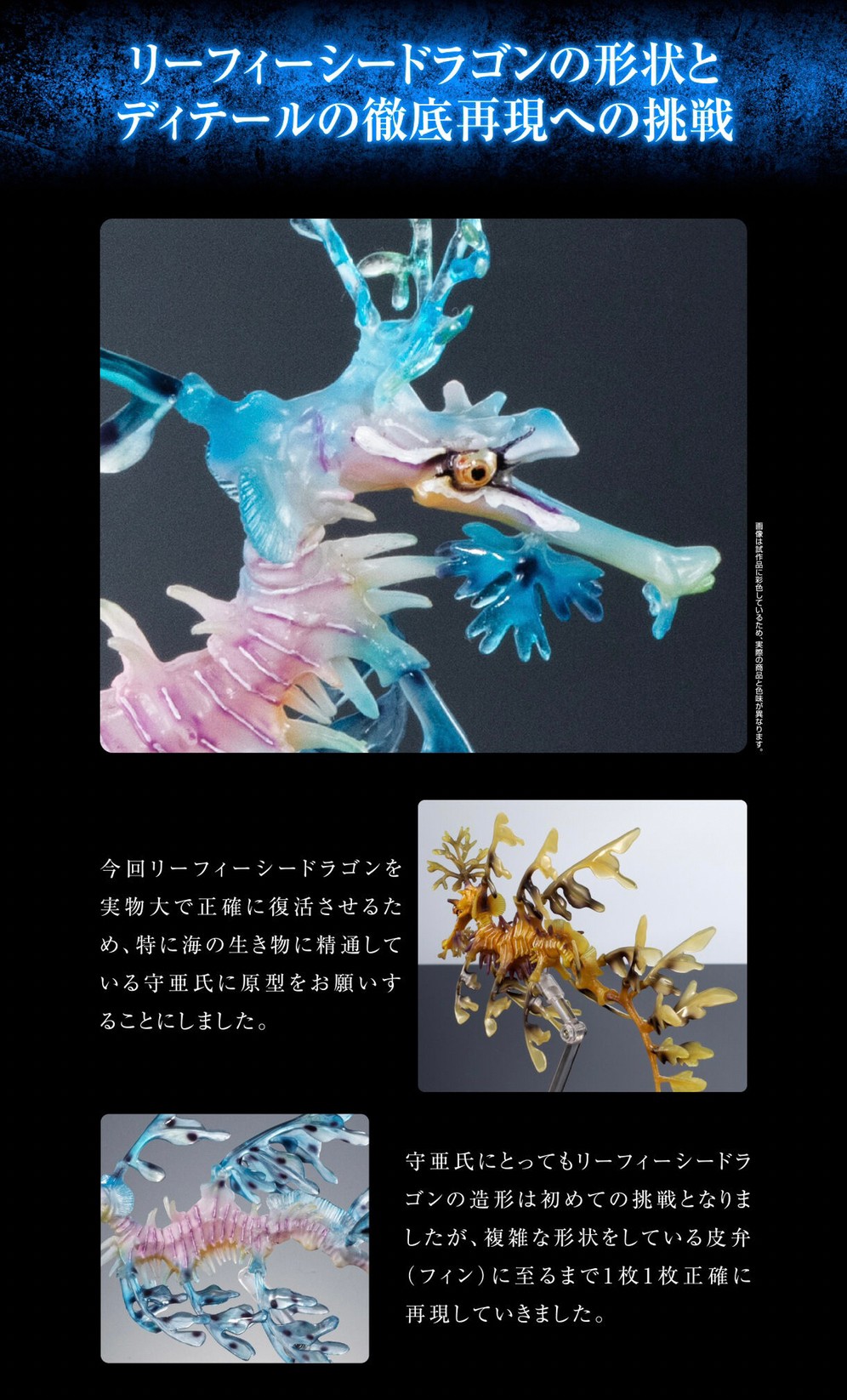 PRE-ORDER : Ikimono Encyclopedia Premium Leafy seadragon