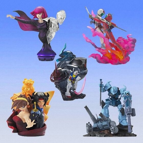 HG Gundam Sunrise Imagination Figure vol.4 Gashapon (Set of 5)