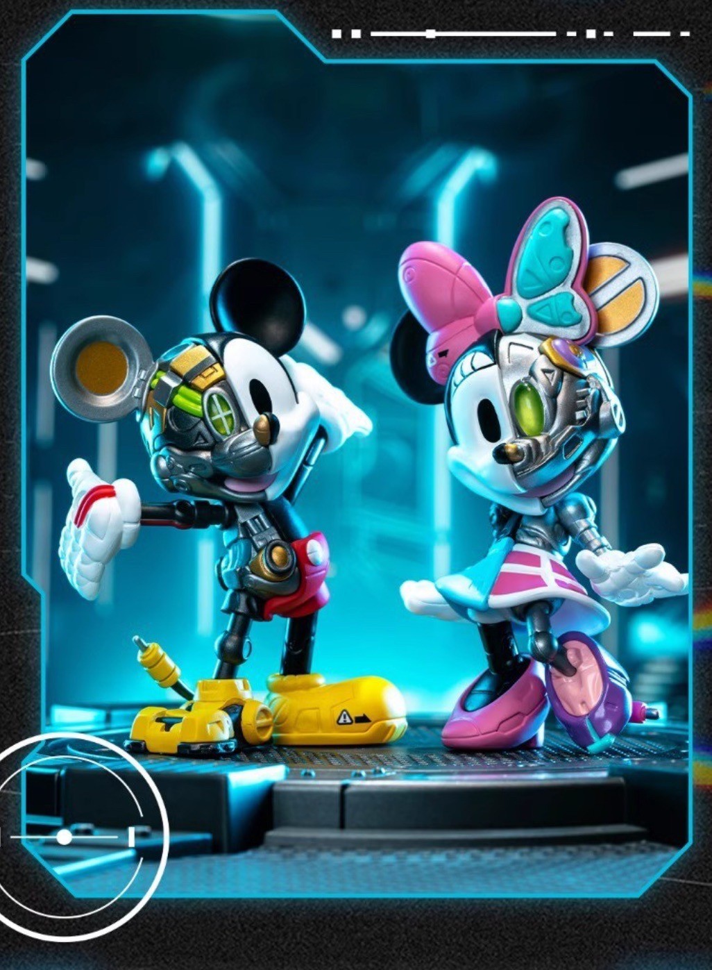 โมเดล ได้ 1 ตัว | Disney - Mickey and Friends Cyborg Series by 52Toys