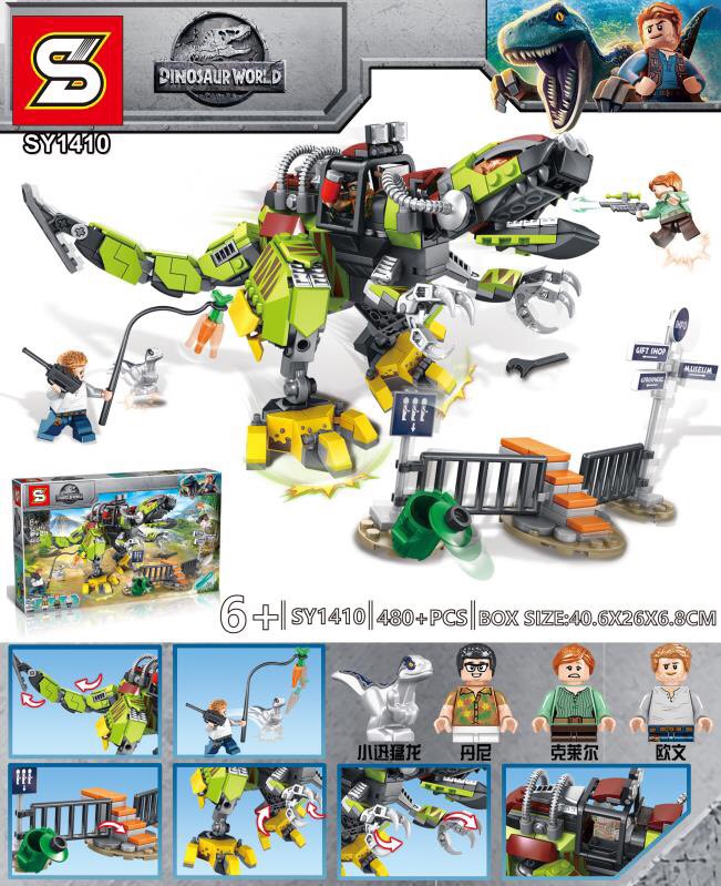 SY 1410 Dinosaur 480pcs