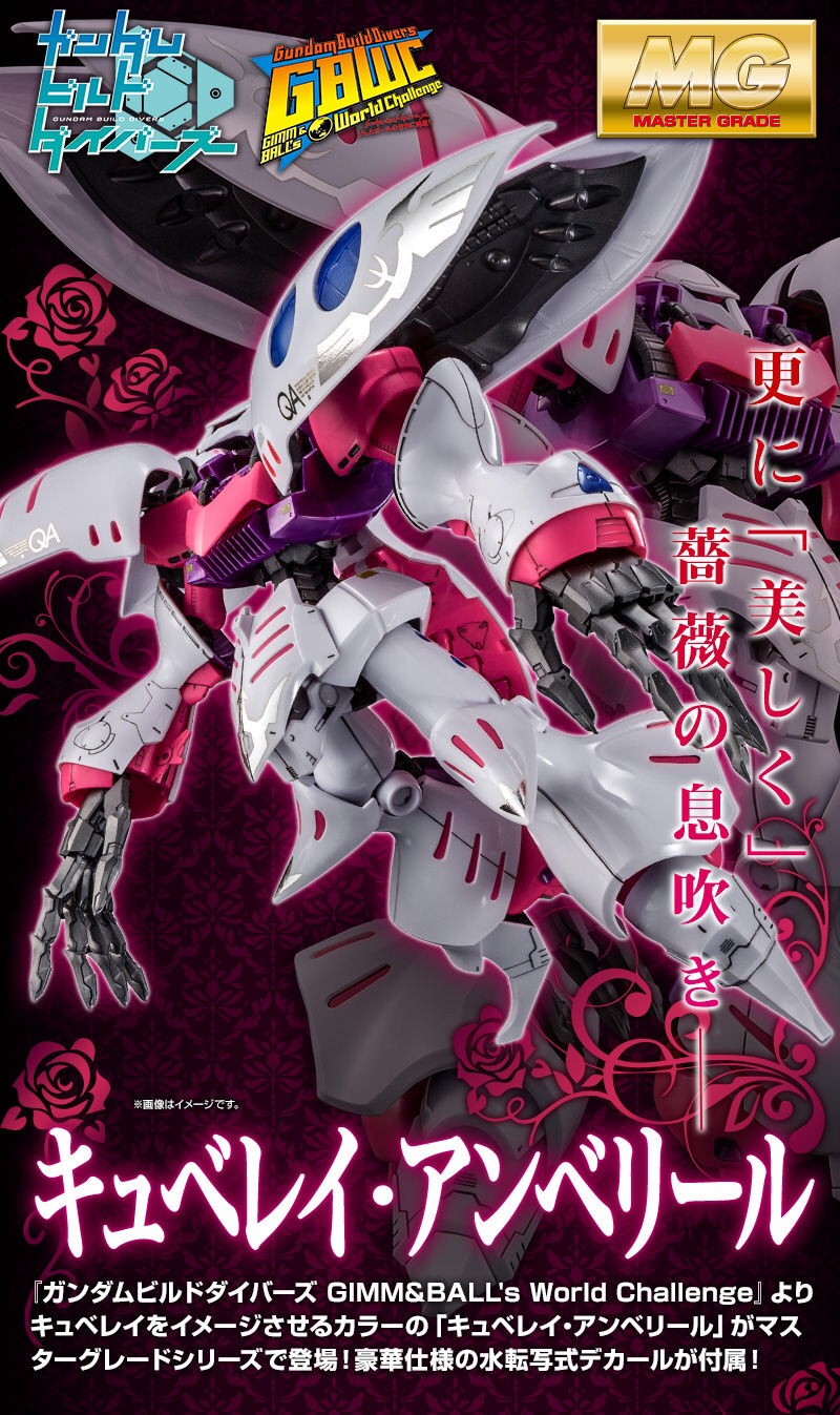PRE-ORDER : MG 1/100 Qubeley Amberil Plastic Model