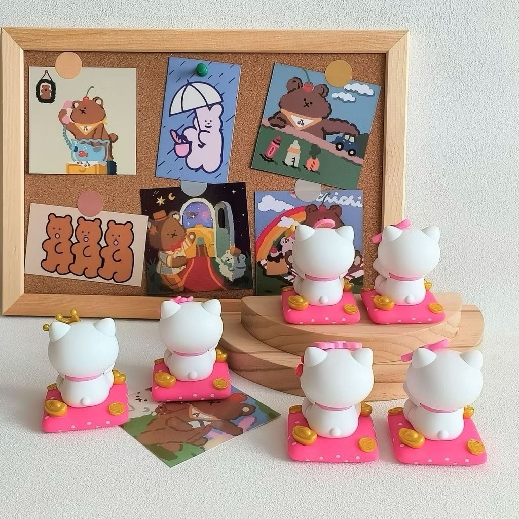 โมเดลคิตตี้กวัก Sanrio - Hello Kitty Lucky and Rich Series (Set of 6)