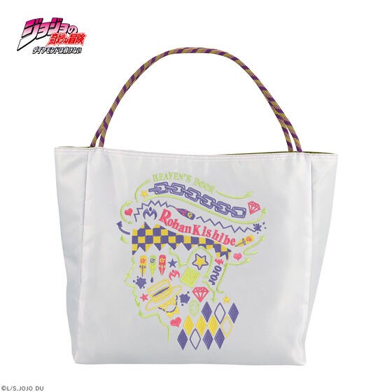 PRE-ORDER : ONOFFY FREE x JoJo's Bizarre Adventure: Diamond is Unbreakable Embroidery Bag