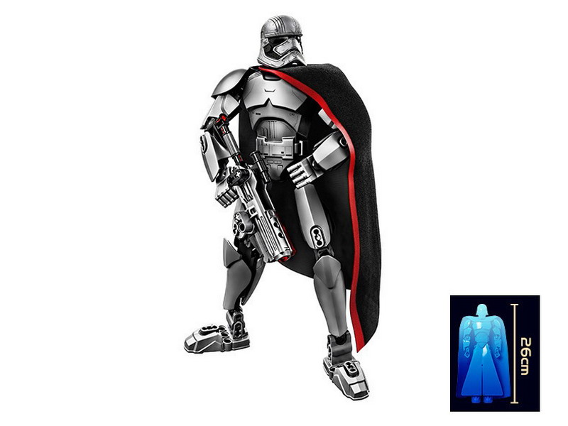 KSZ 605-4 Buildable Figure Star Wars Captain Phasma 82pcs