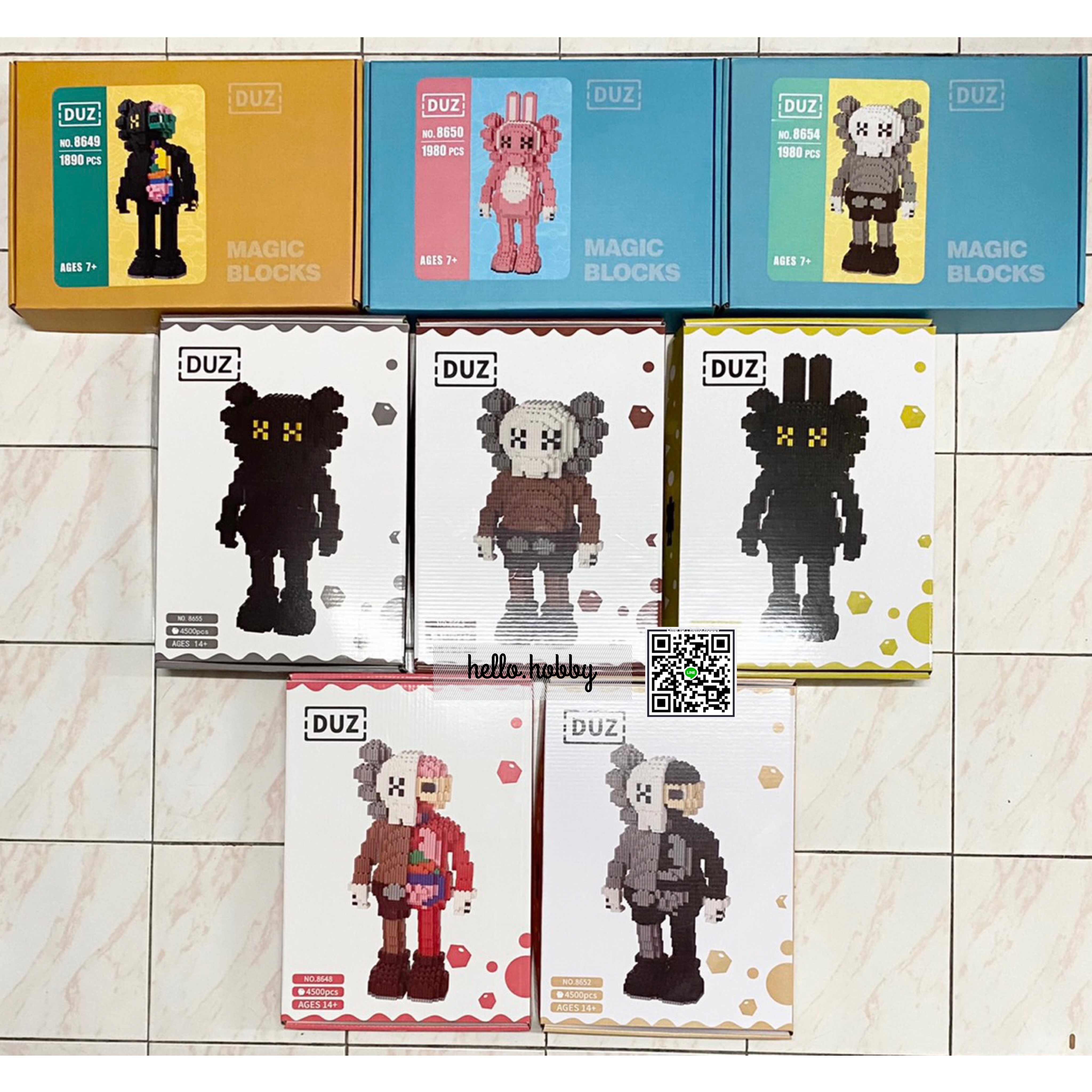Duz 8648-8656 Kaws